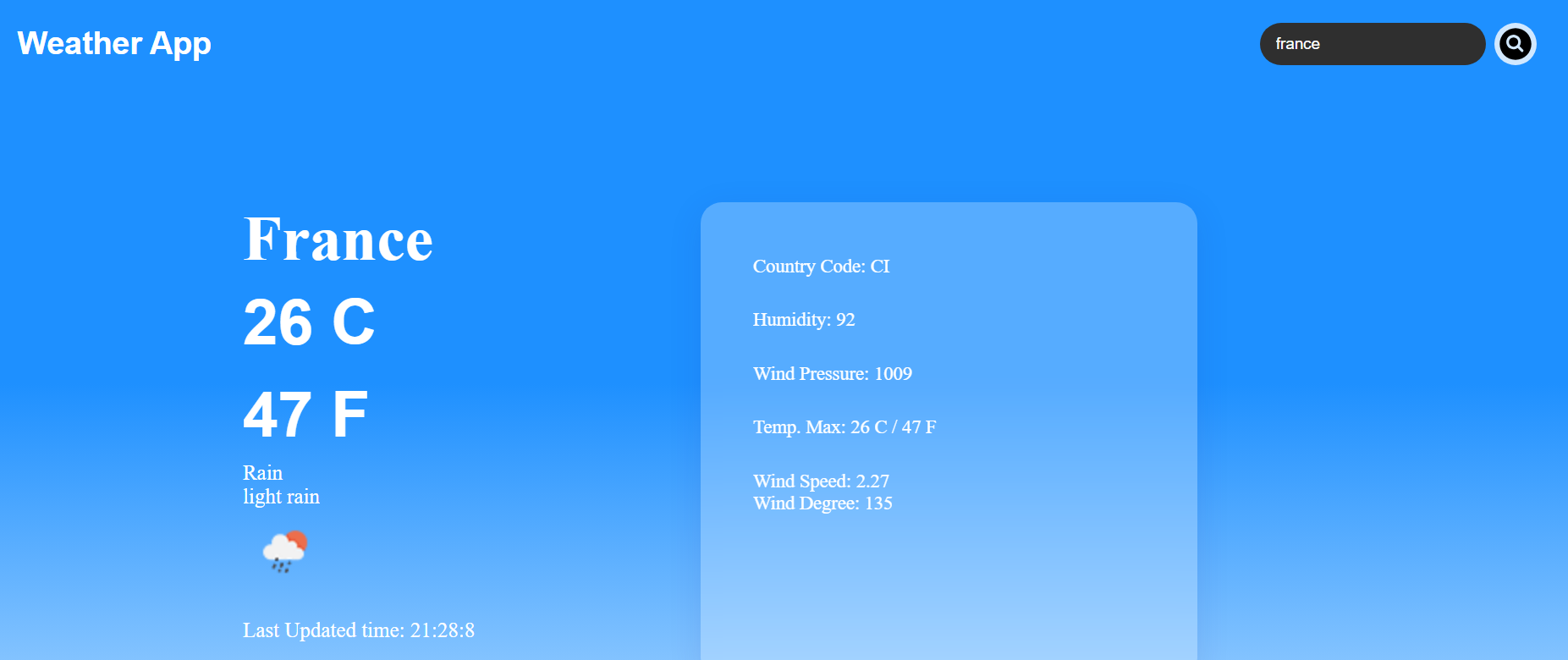 Weather App